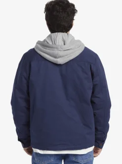 Mens Quiksilver Jackets|New Aitor Hooded Jacket