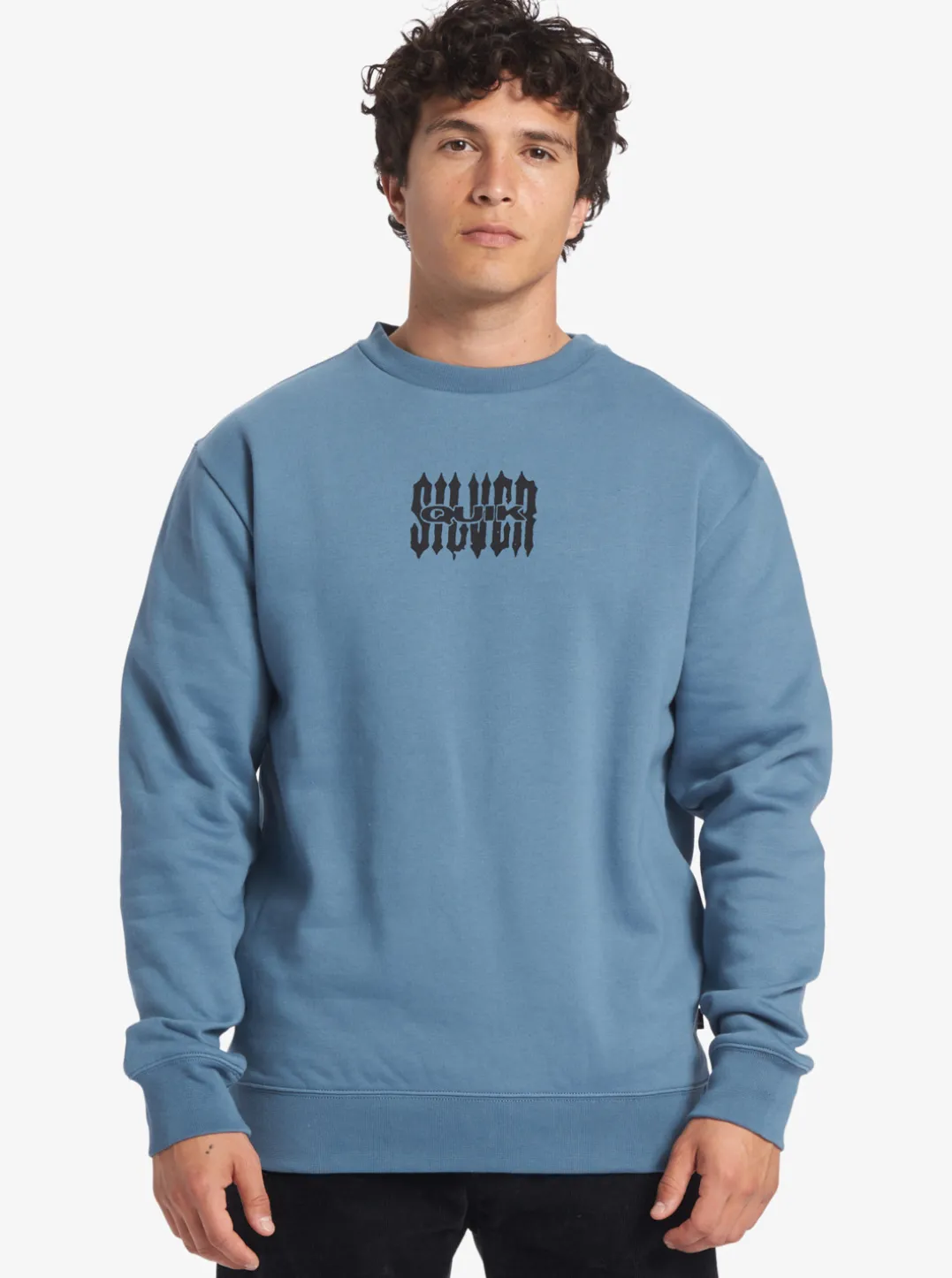 Mens Quiksilver Shirts & Polos|No Control Crew Fleece Crew Neck Sweatshirt
