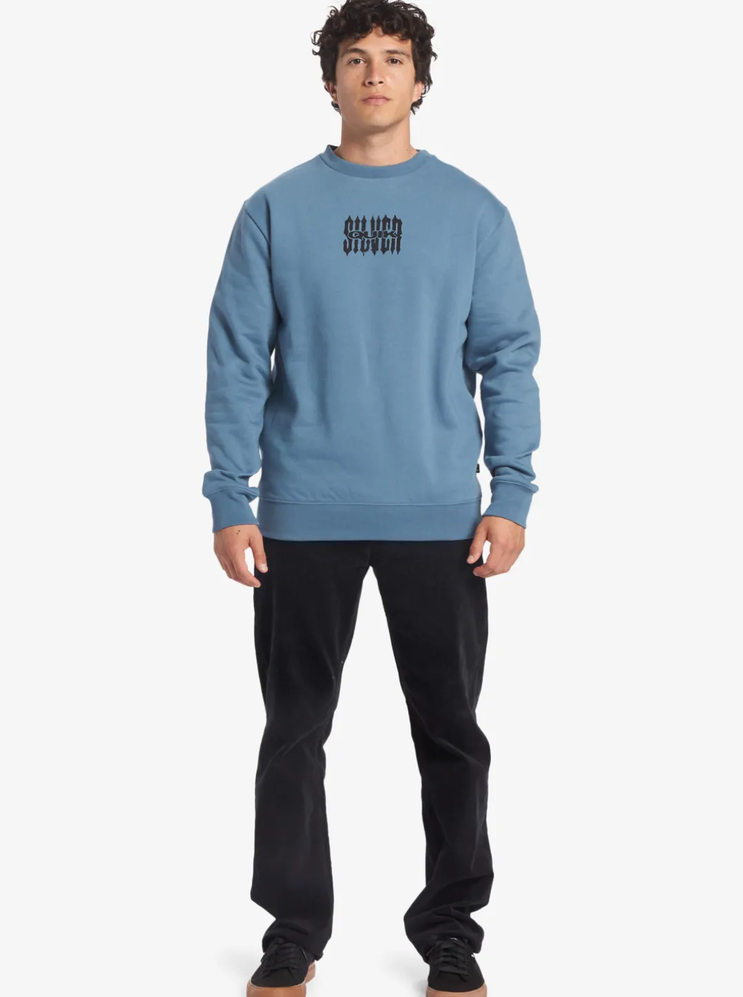 Mens Quiksilver Shirts & Polos|No Control Crew Fleece Crew Neck Sweatshirt