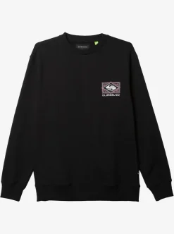 Mens Quiksilver Shirts & Polos|No Control Crew Fleece Crew Neck Sweatshirt
