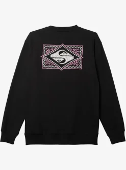 Mens Quiksilver Shirts & Polos|No Control Crew Fleece Crew Neck Sweatshirt