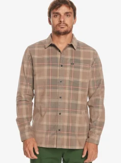Mens Quiksilver Shirts & Polos|Oakenhead Long Sleeve Shirt