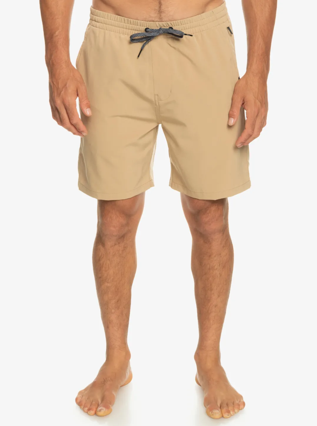 Mens Quiksilver Boardshorts|Ocean Elastic Waist 18" Amphibian Shorts