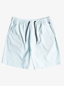 Mens Quiksilver Boardshorts|Ocean Elastic Waist 18" Amphibian Shorts