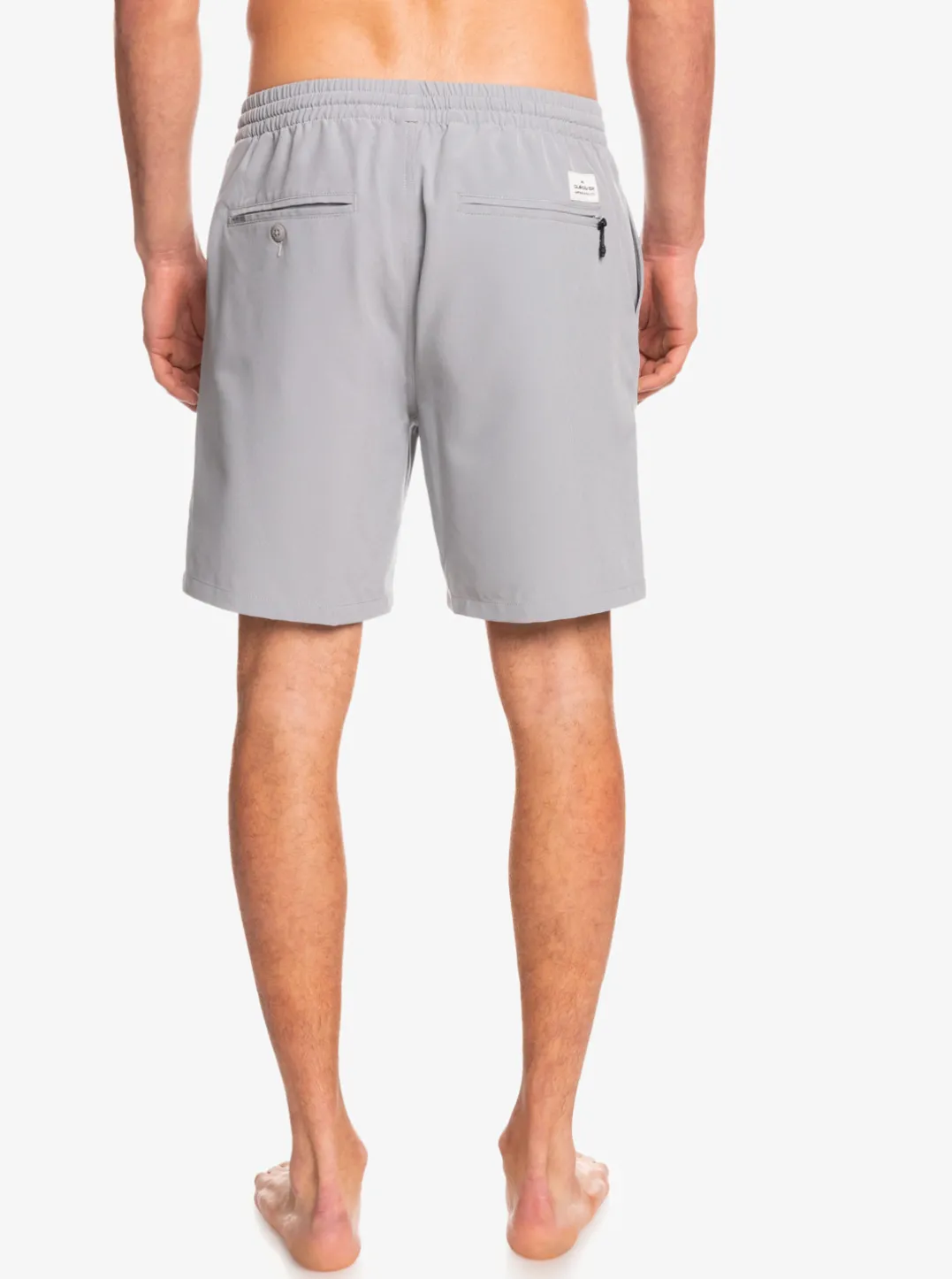 Mens Quiksilver Boardshorts|Ocean Elastic Waist 18" Amphibian Shorts