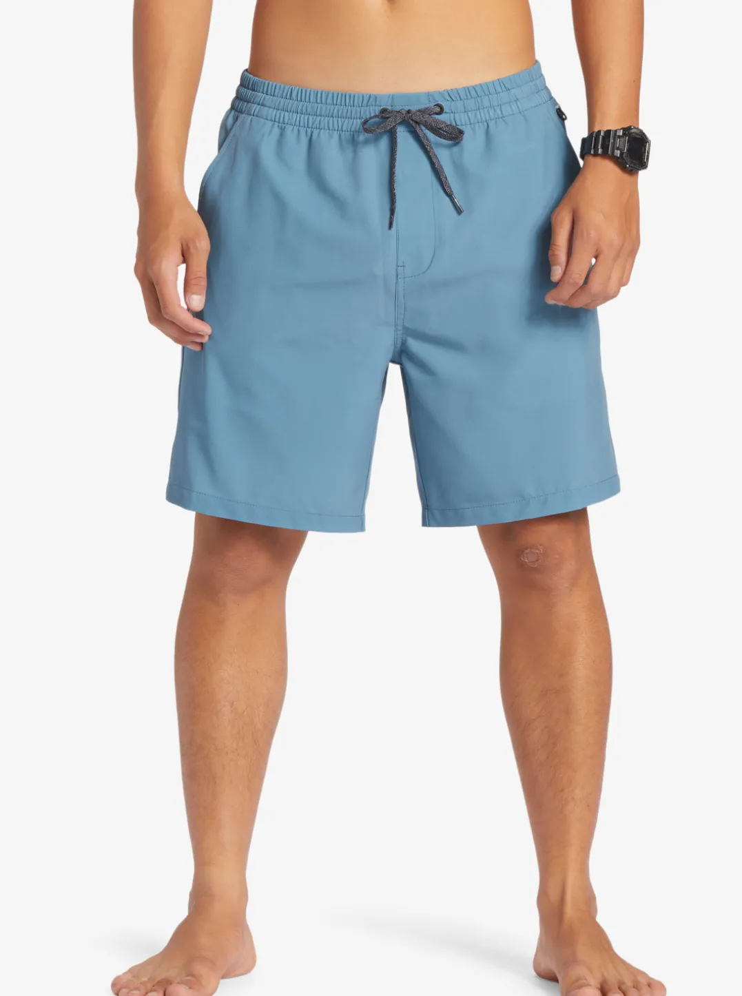 Mens Quiksilver Boardshorts|Ocean Elastic Waist 18" Amphibian Shorts