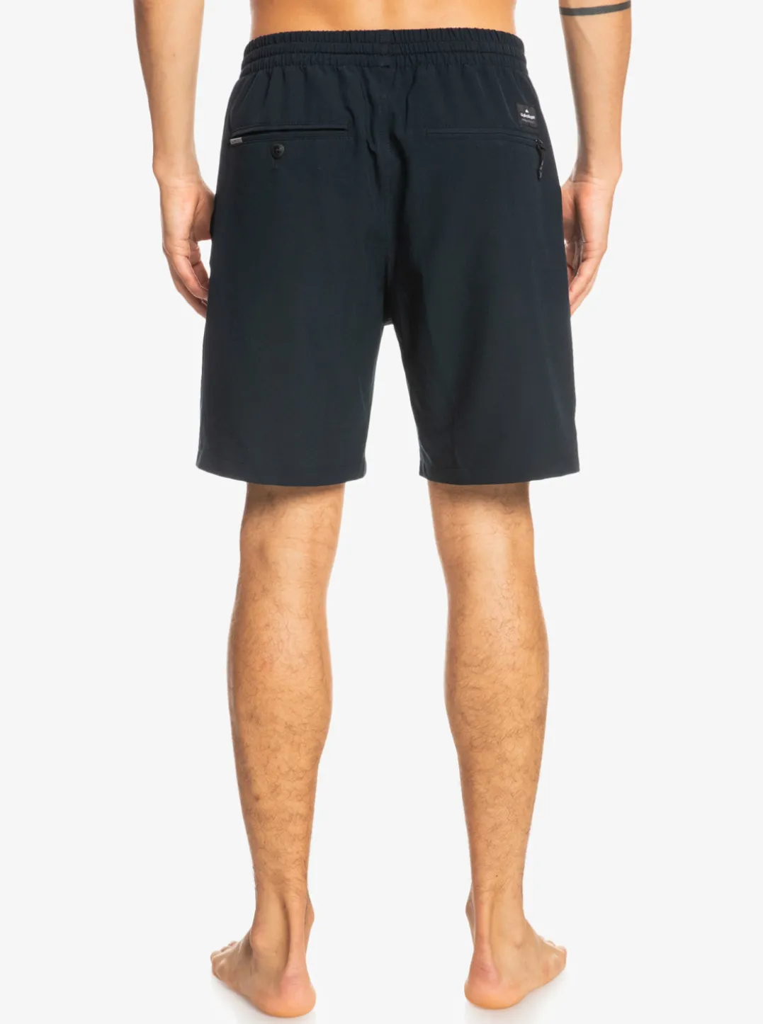 Mens Quiksilver Boardshorts|Ocean Elastic Waist 18" Amphibian Shorts