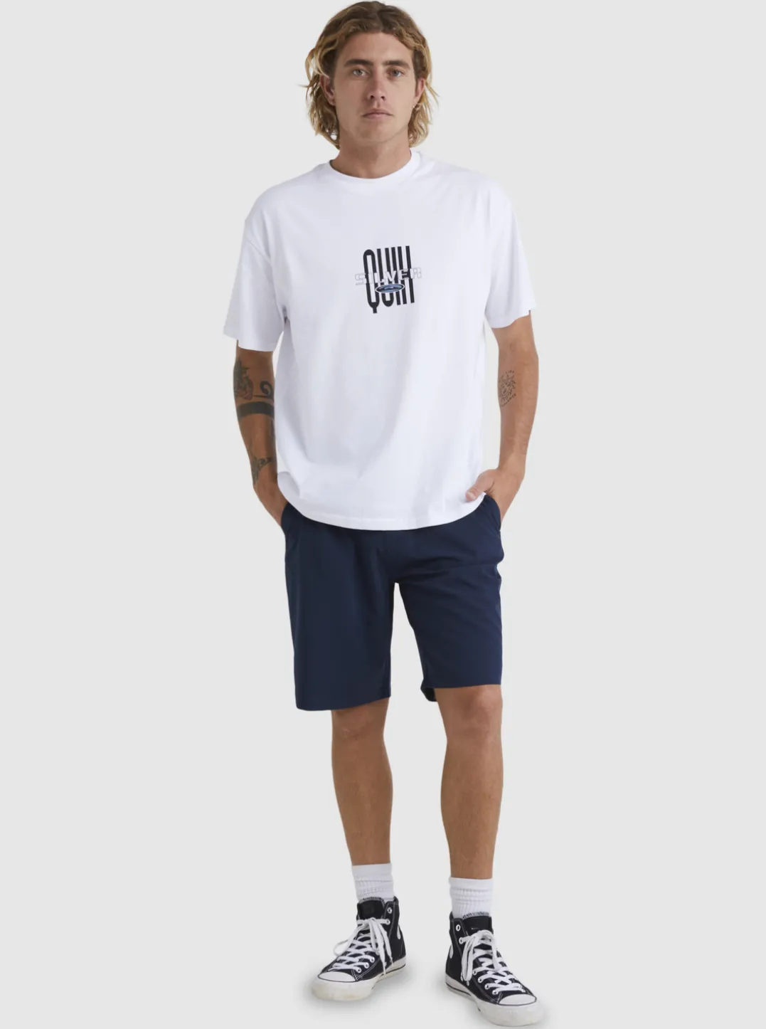 Mens Quiksilver Boardshorts|Ocean Union Amphibian 20" Hybrid Shorts