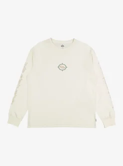Mens Quiksilver Tees|Off Grid Long Sleeve T-Shirt