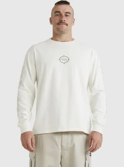 Mens Quiksilver Tees|Off Grid Long Sleeve T-Shirt