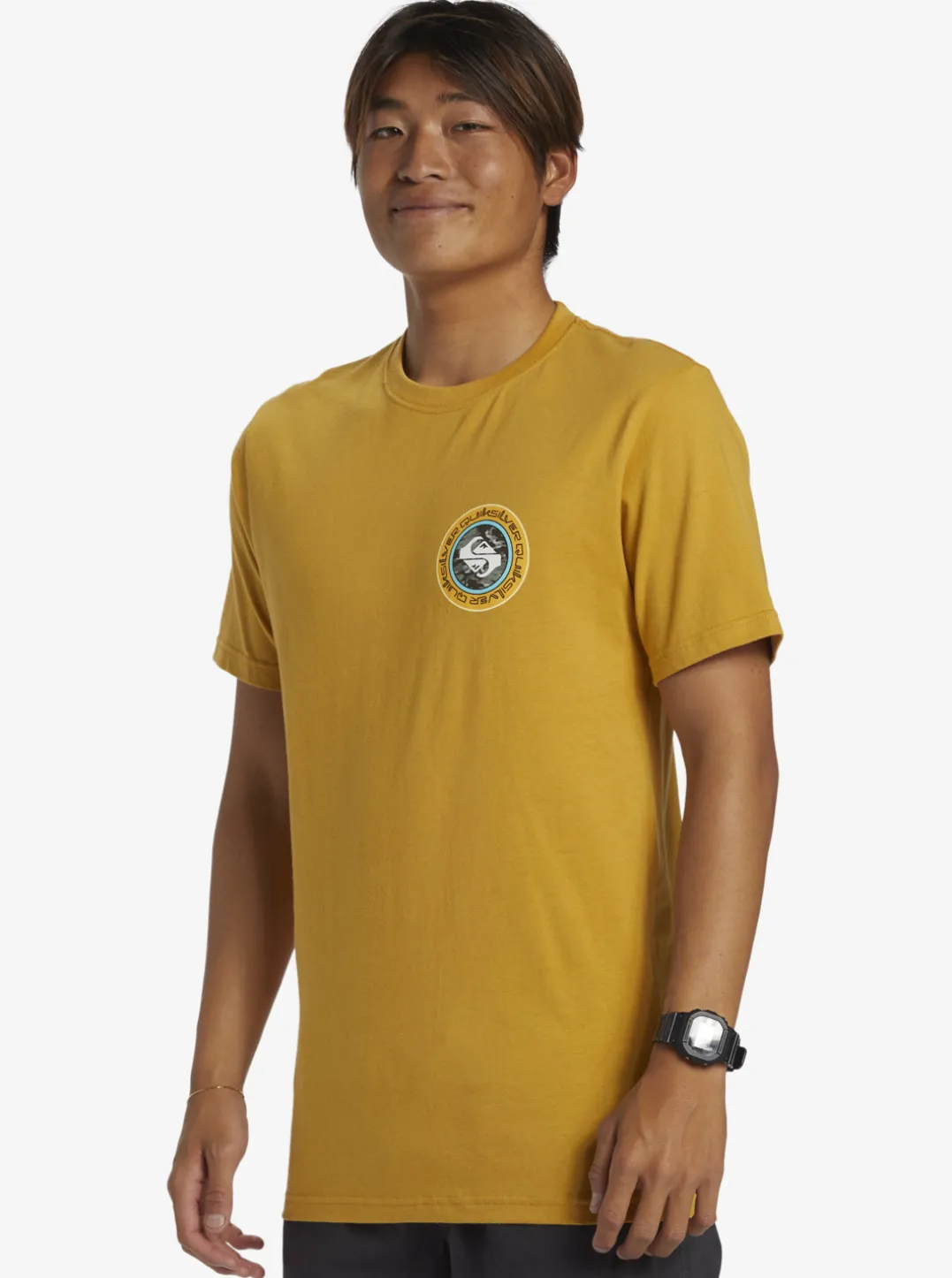 Mens Quiksilver Tees|Omni Circle T-Shirt