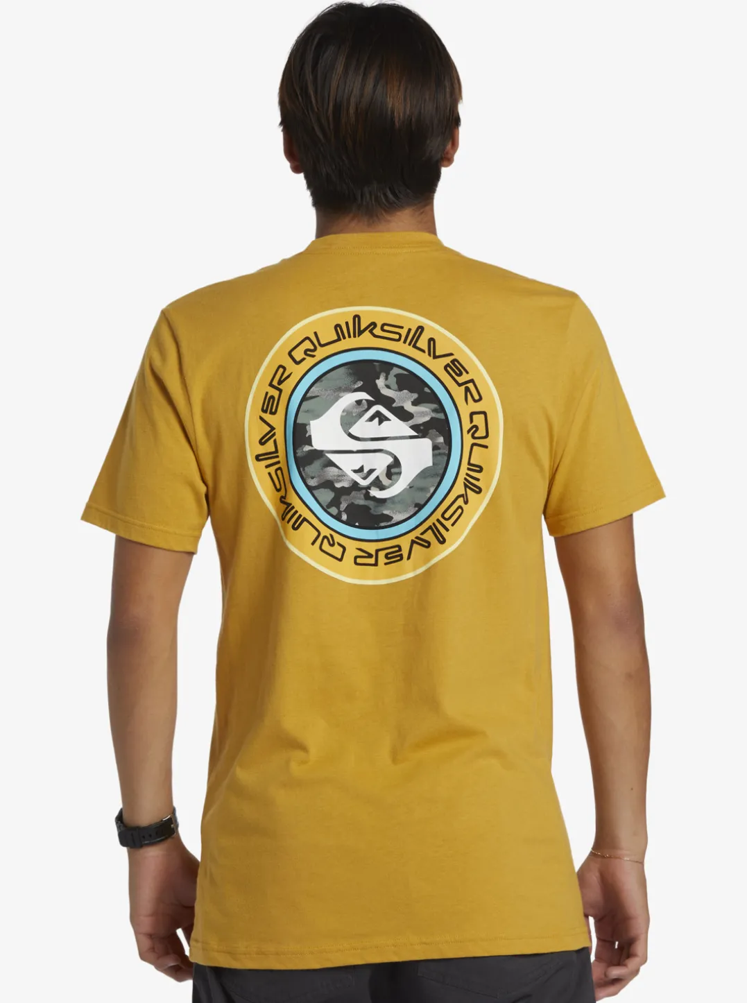 Mens Quiksilver Tees|Omni Circle T-Shirt