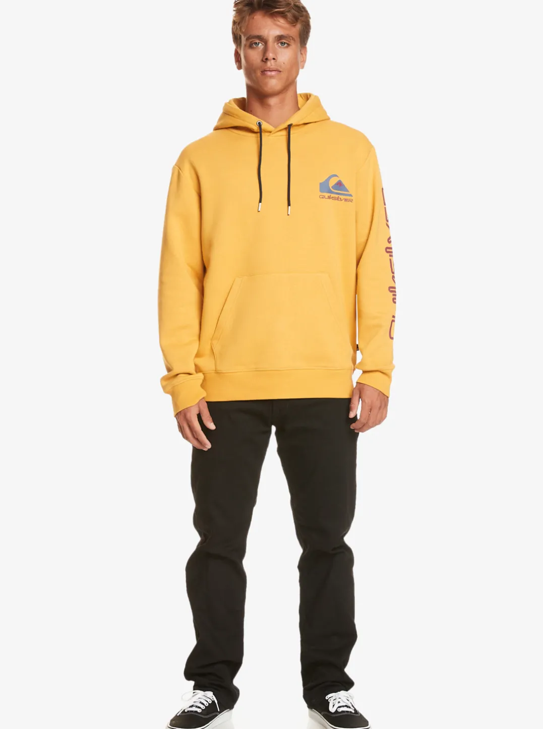 Mens Quiksilver Sweatshirts & Hoodies|Omni Logo Hoodie