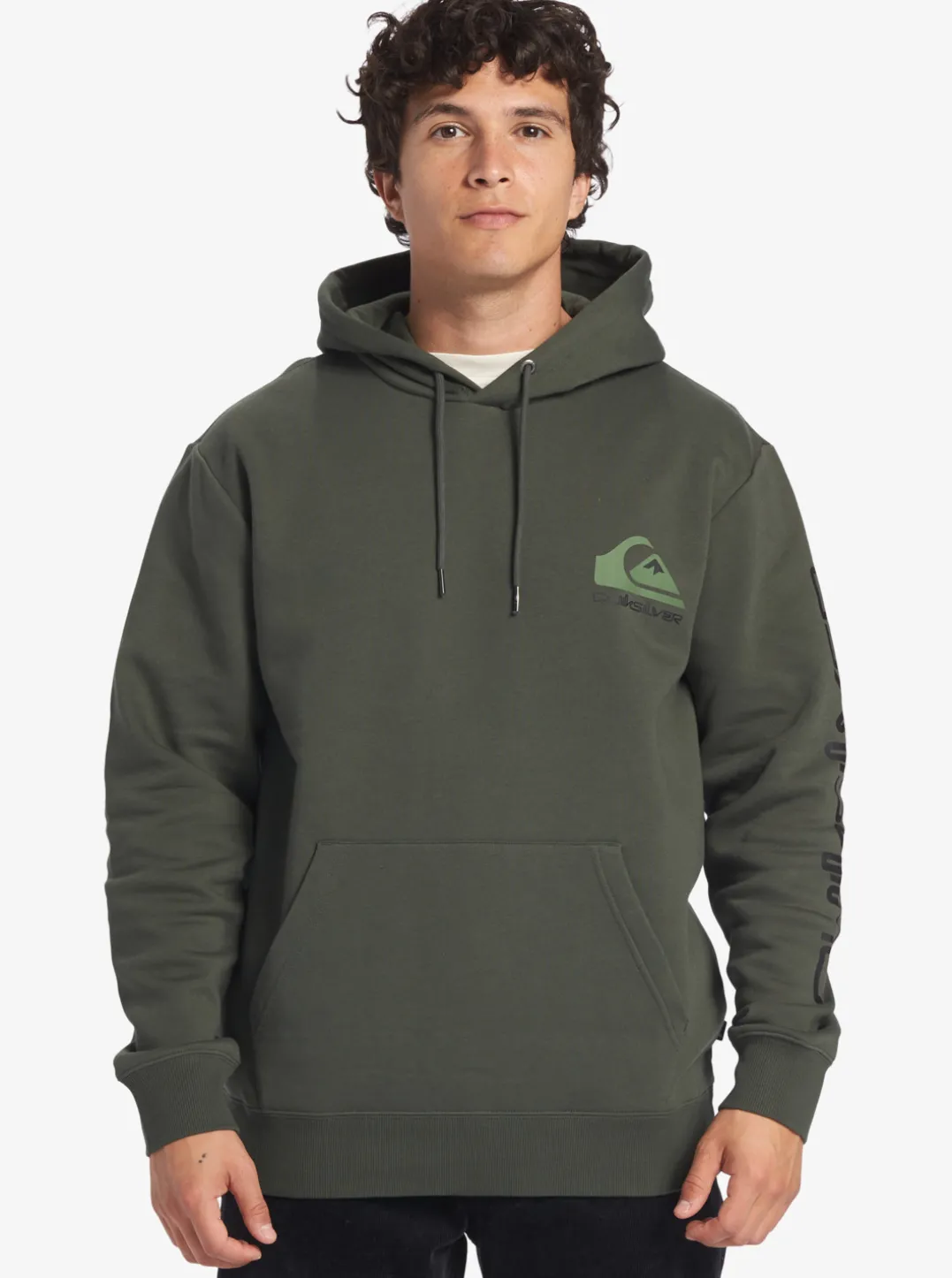 Mens Quiksilver Sweatshirts & Hoodies|Omni Logo Hoodie