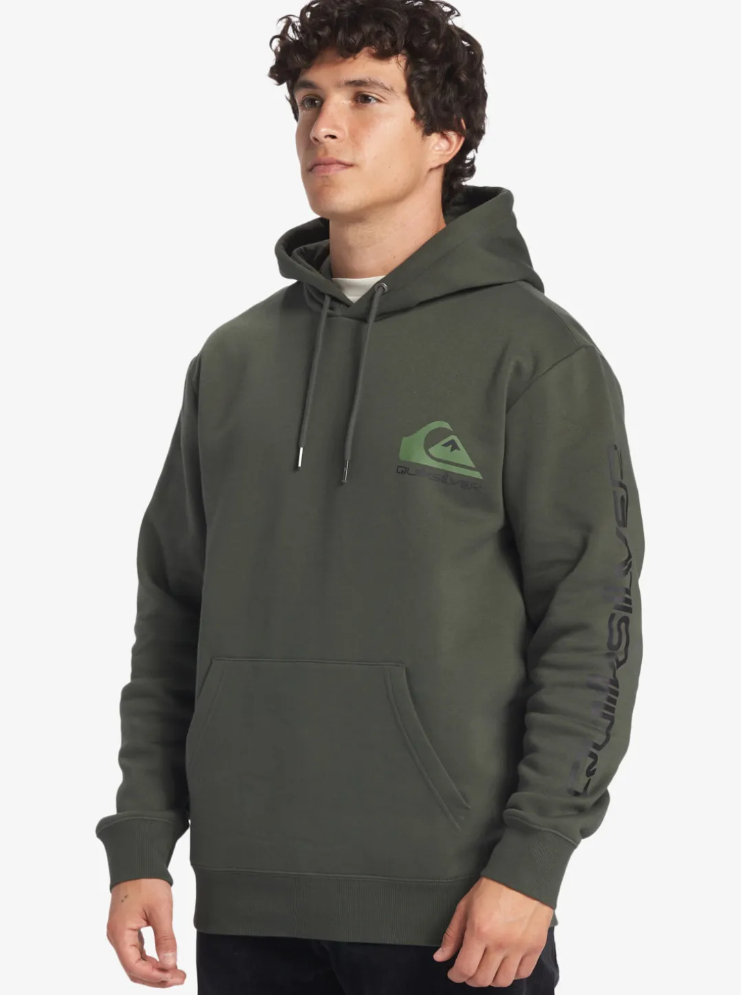 Mens Quiksilver Sweatshirts & Hoodies|Omni Logo Hoodie
