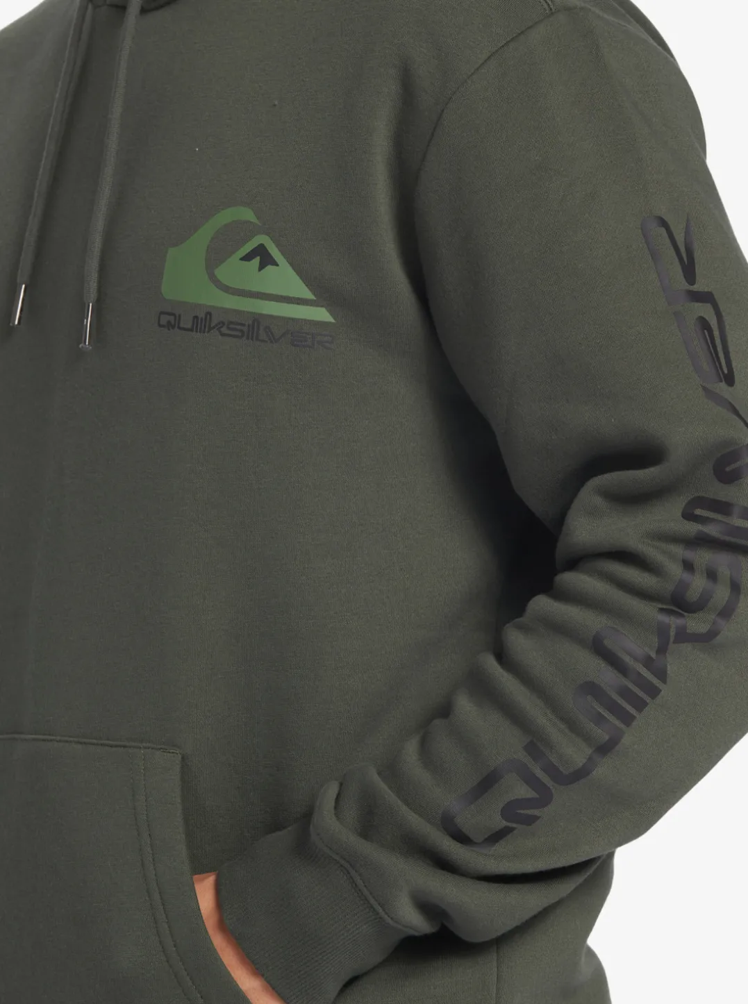 Mens Quiksilver Sweatshirts & Hoodies|Omni Logo Hoodie