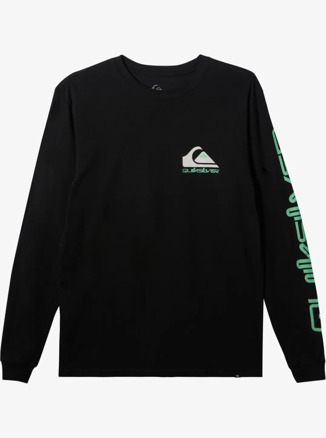 Mens Quiksilver Tees|Omni Logo Long Sleeve T-Shirt