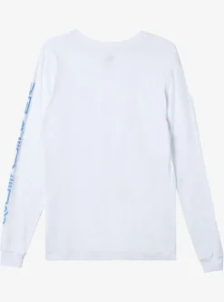 Mens Quiksilver Tees|Omni Logo Long Sleeve T-Shirt