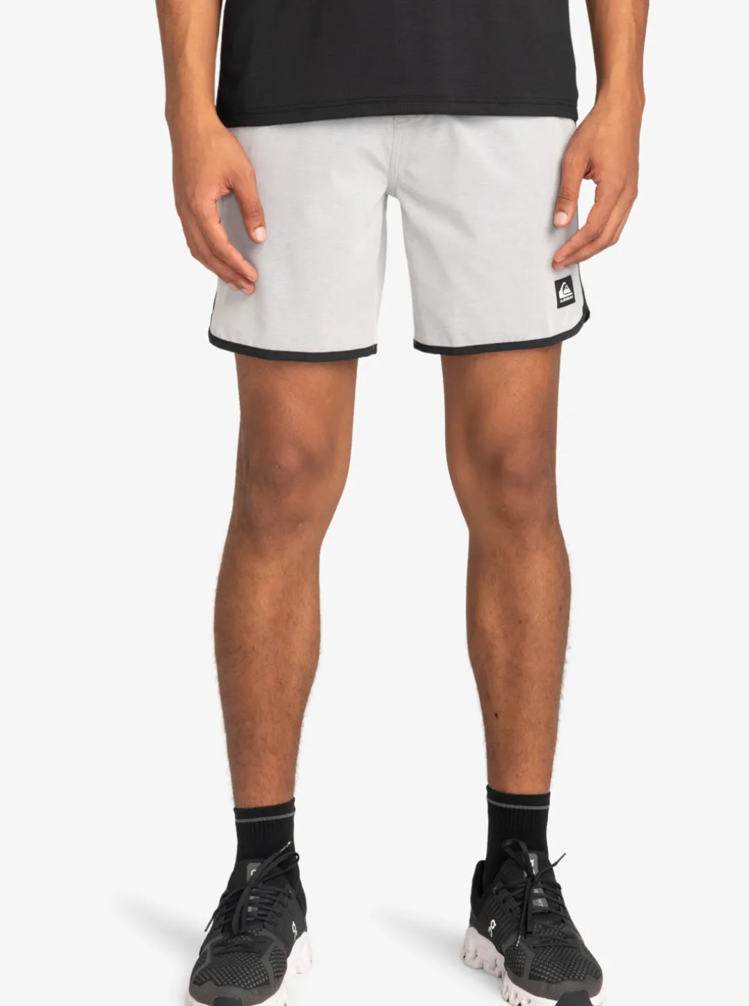 Mens Quiksilver Boardshorts|Omni Scallop 17" Amphibian Boardshorts