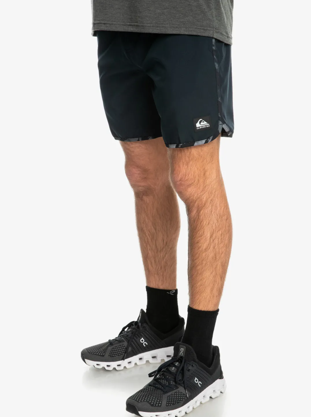 Mens Quiksilver Boardshorts|Omni Scallop 17" Amphibian Boardshorts