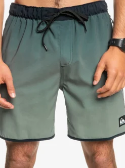 Mens Quiksilver Boardshorts|Omni Scallop 17