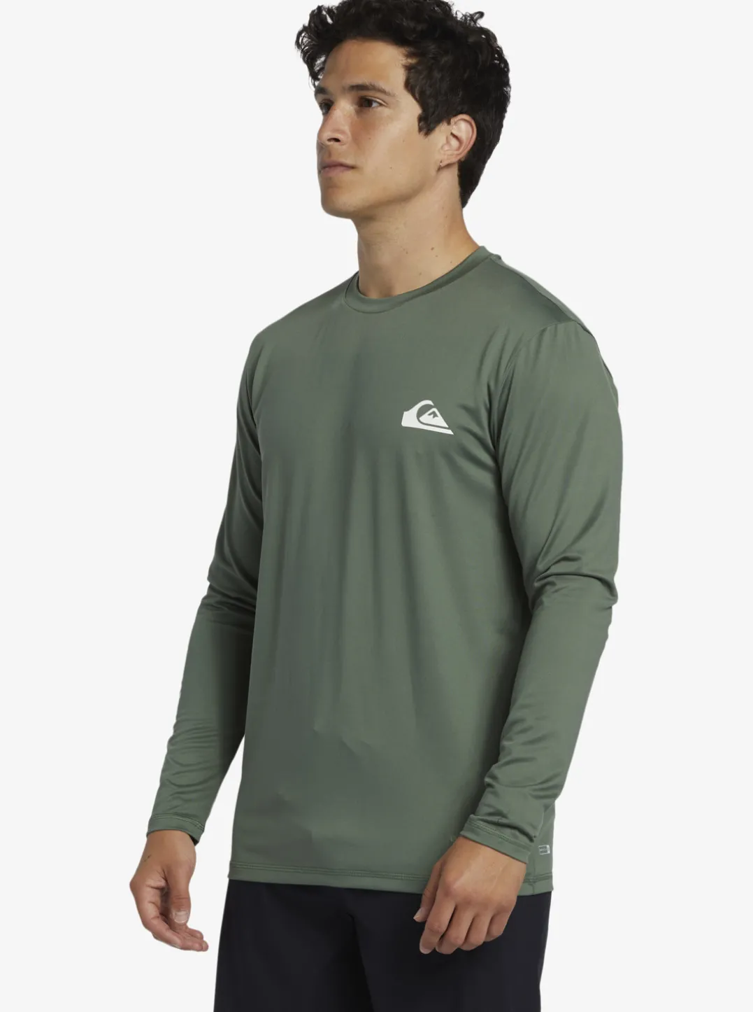 Mens Quiksilver Rashguards|Omni Session Long Sleeve Upf 50 Surf T-Shirt