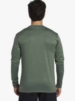 Mens Quiksilver Rashguards|Omni Session Long Sleeve Upf 50 Surf T-Shirt