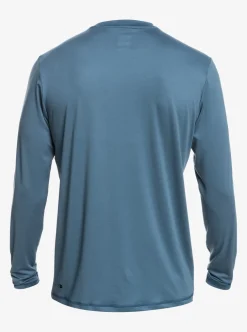 Mens Quiksilver Rashguards|Omni Session Long Sleeve Upf 50 Surf T-Shirt