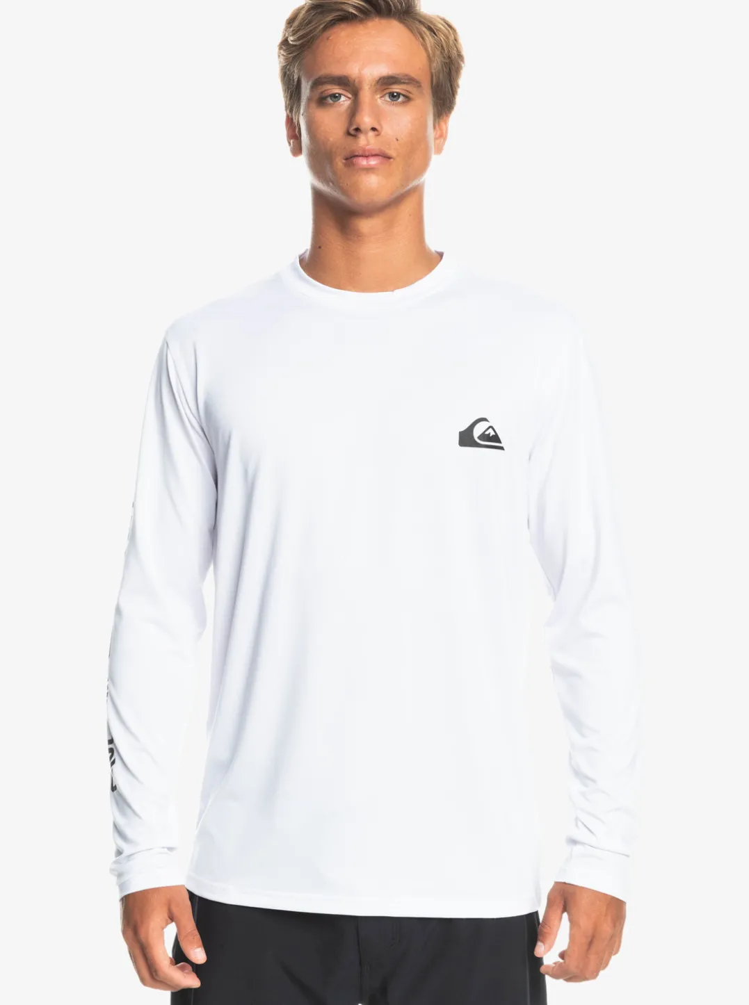 Mens Quiksilver Rashguards|Omni Session Long Sleeve Upf 50 Surf T-Shirt