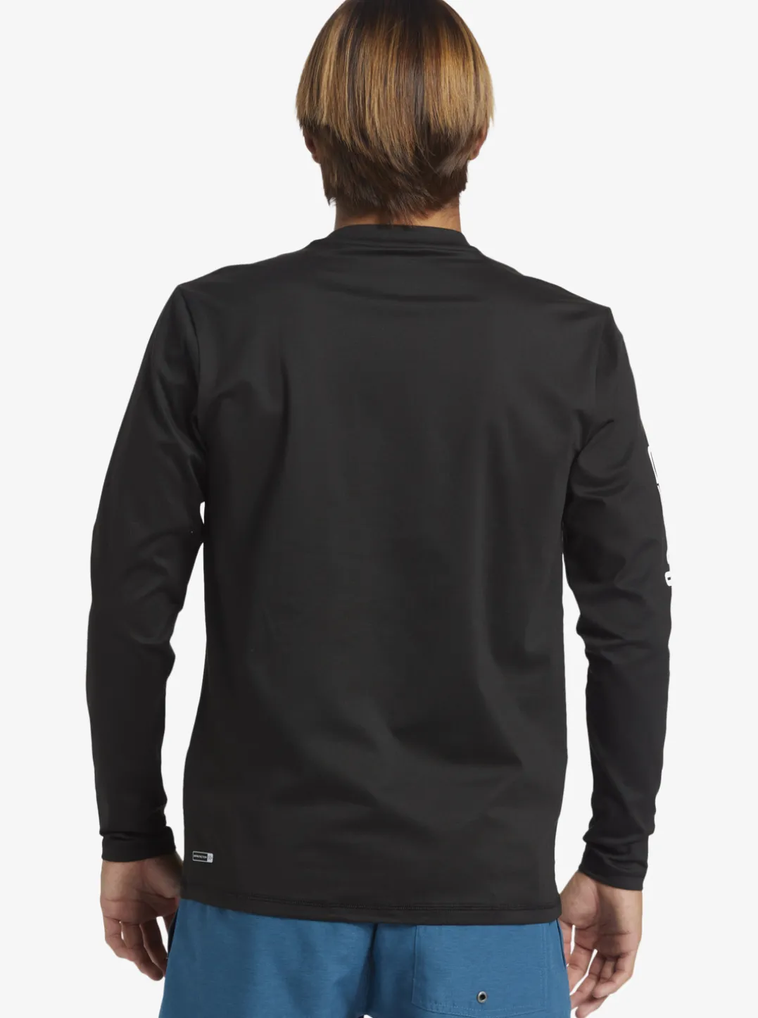 Mens Quiksilver Rashguards|Omni Session Long Sleeve Upf 50 Surf T-Shirt