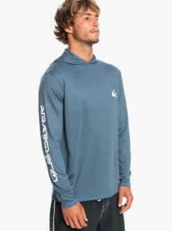 Mens Quiksilver Rashguards|Omni Session Upf 50 Long Sleeve Surf Tee