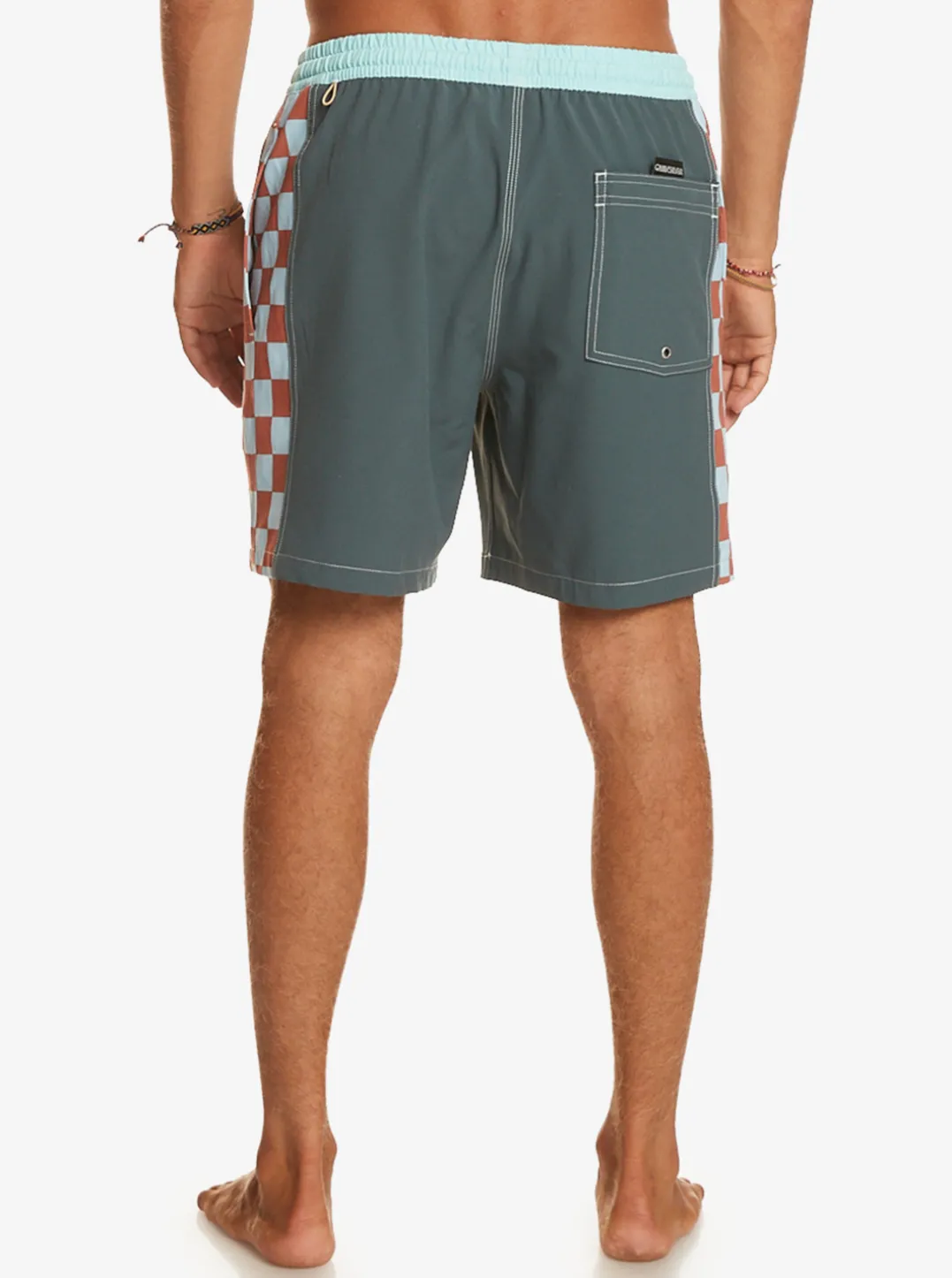 Mens Quiksilver Elastic Waist|Original Arch 17" Volleys