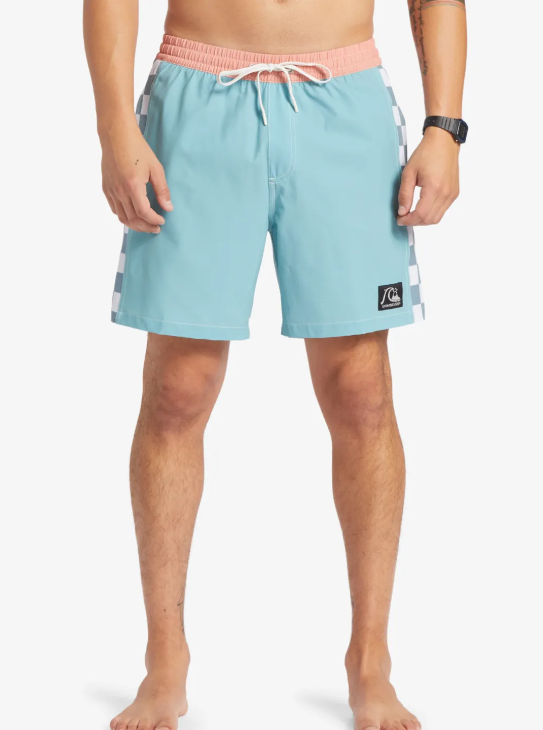 Mens Quiksilver Elastic Waist|Original Arch 17" Volleys