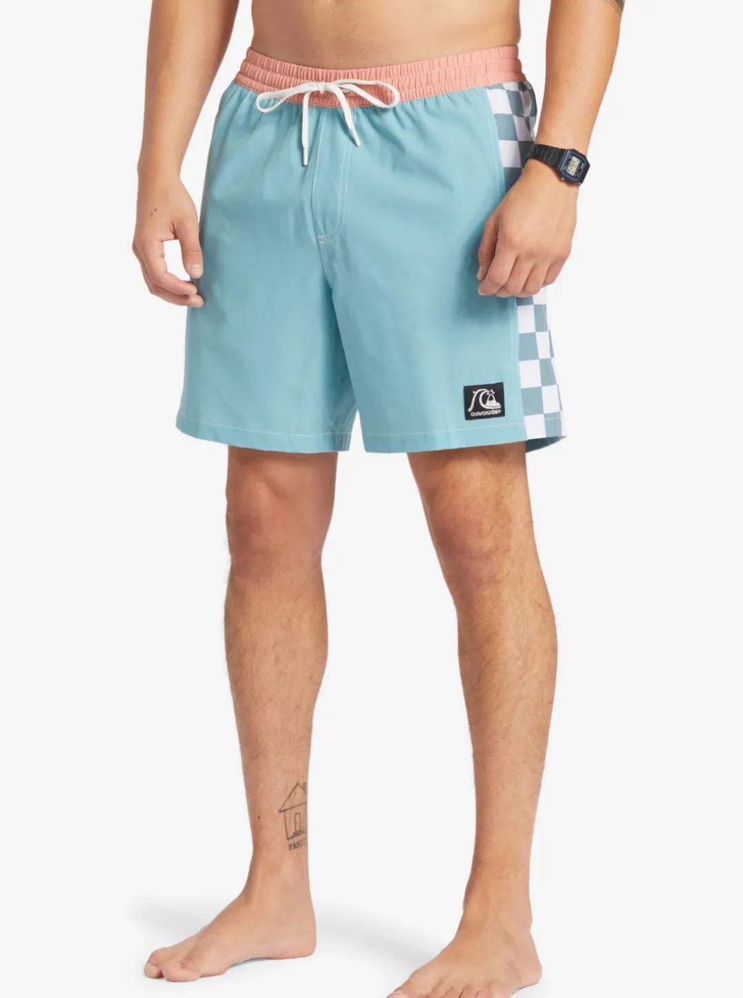 Mens Quiksilver Elastic Waist|Original Arch 17" Volleys