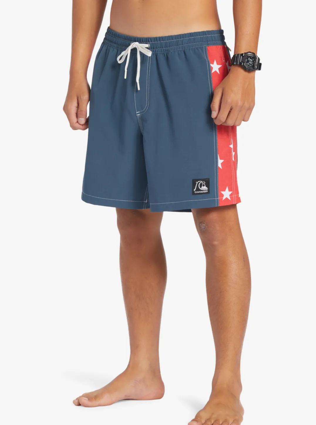 Mens Quiksilver Elastic Waist|Original Arch 17" Volleys