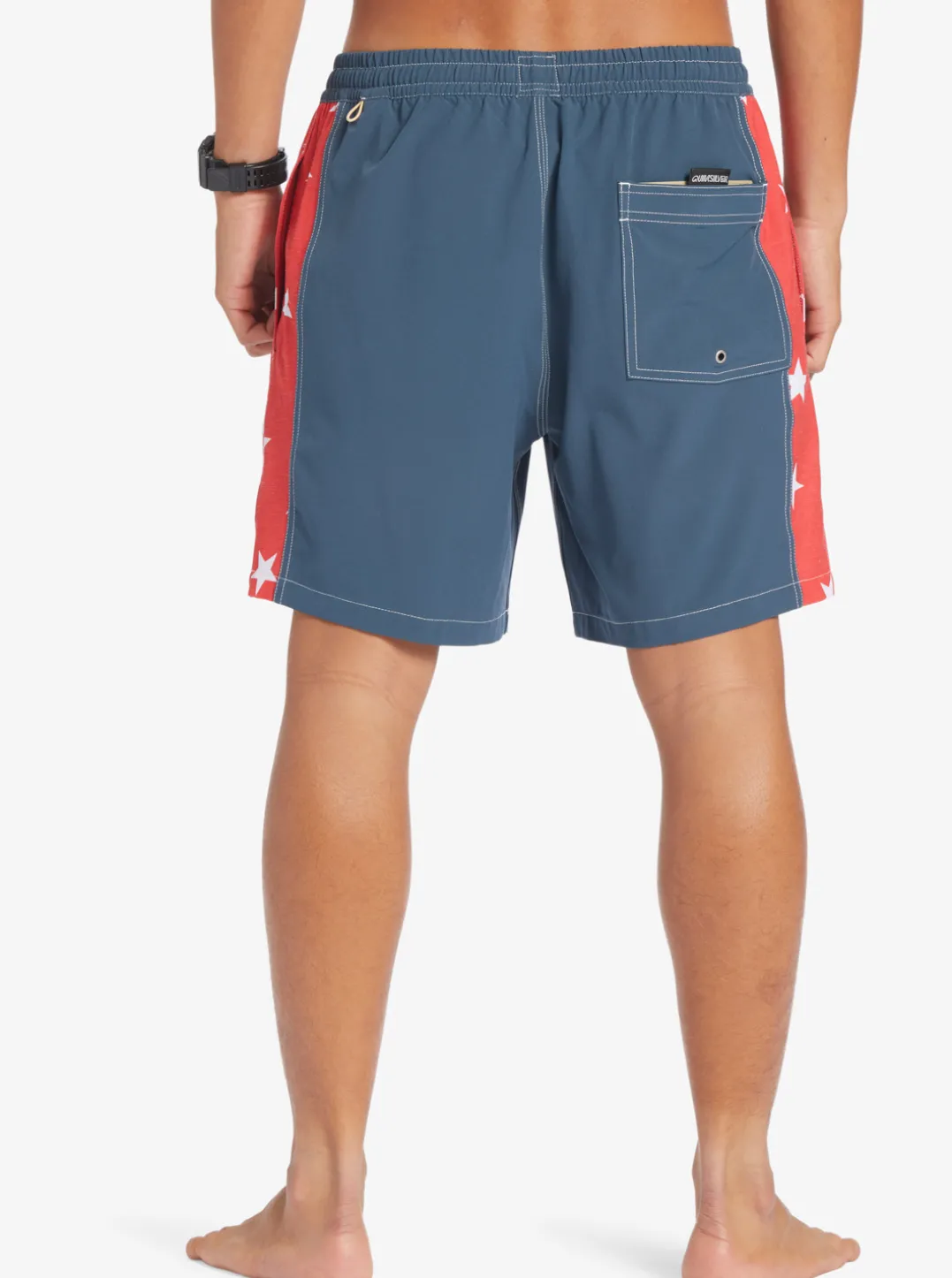 Mens Quiksilver Elastic Waist|Original Arch 17" Volleys