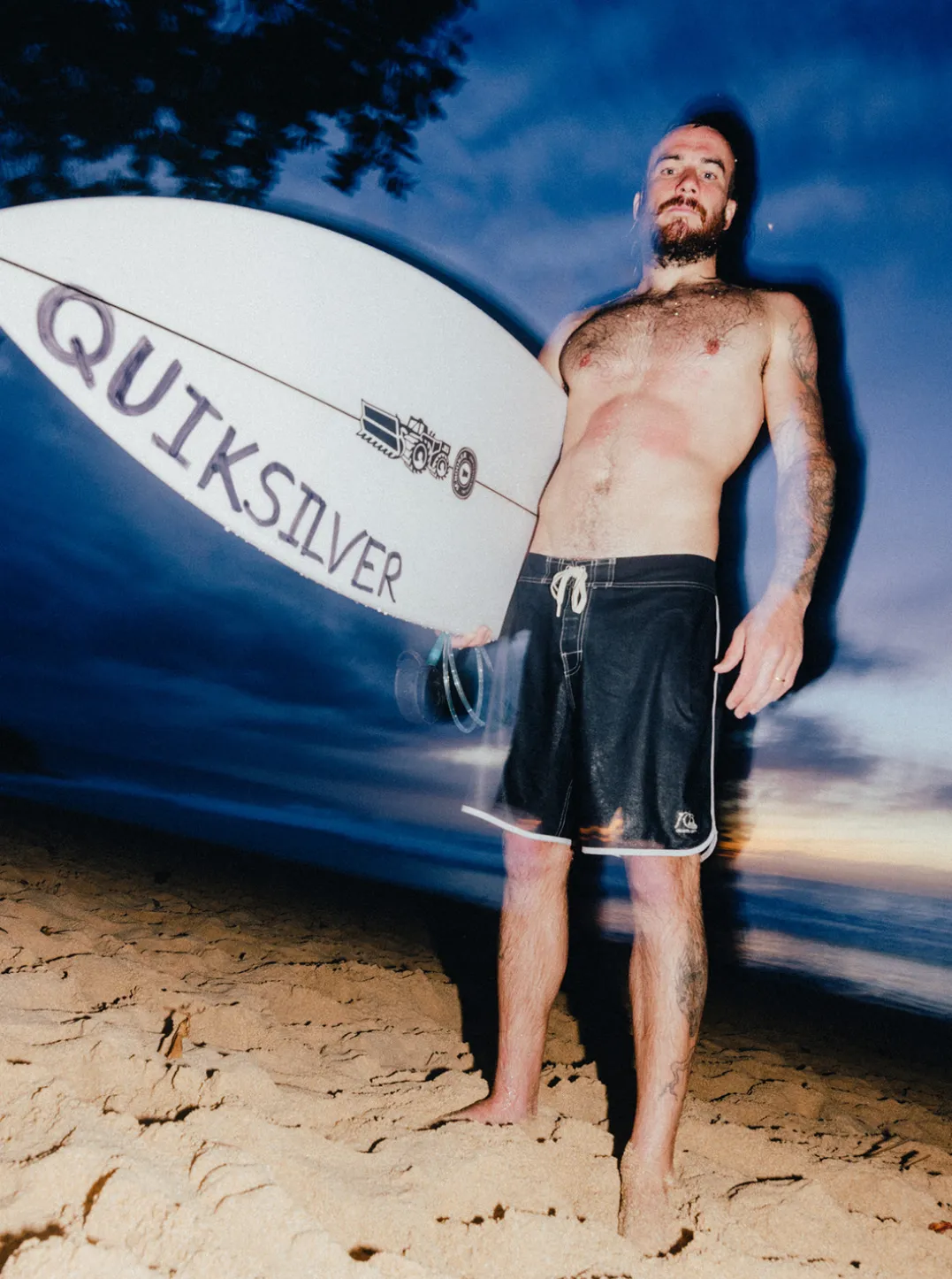 Mens Quiksilver Boardshorts|Original Scallop 18" Boardshorts