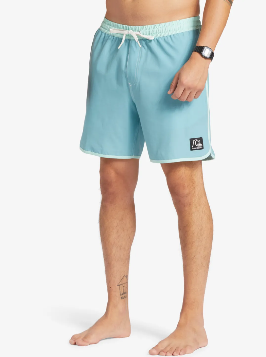 Mens Quiksilver Boardshorts|Original Scallop 17" Volleys