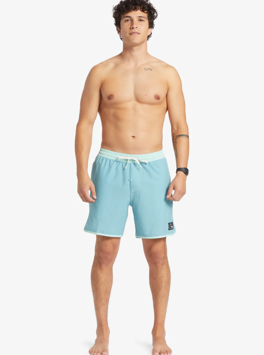 Mens Quiksilver Boardshorts|Original Scallop 17" Volleys