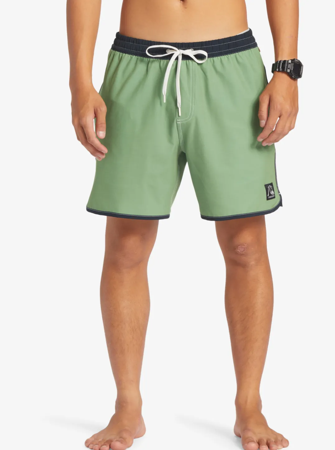 Mens Quiksilver Boardshorts|Original Scallop 17" Volleys