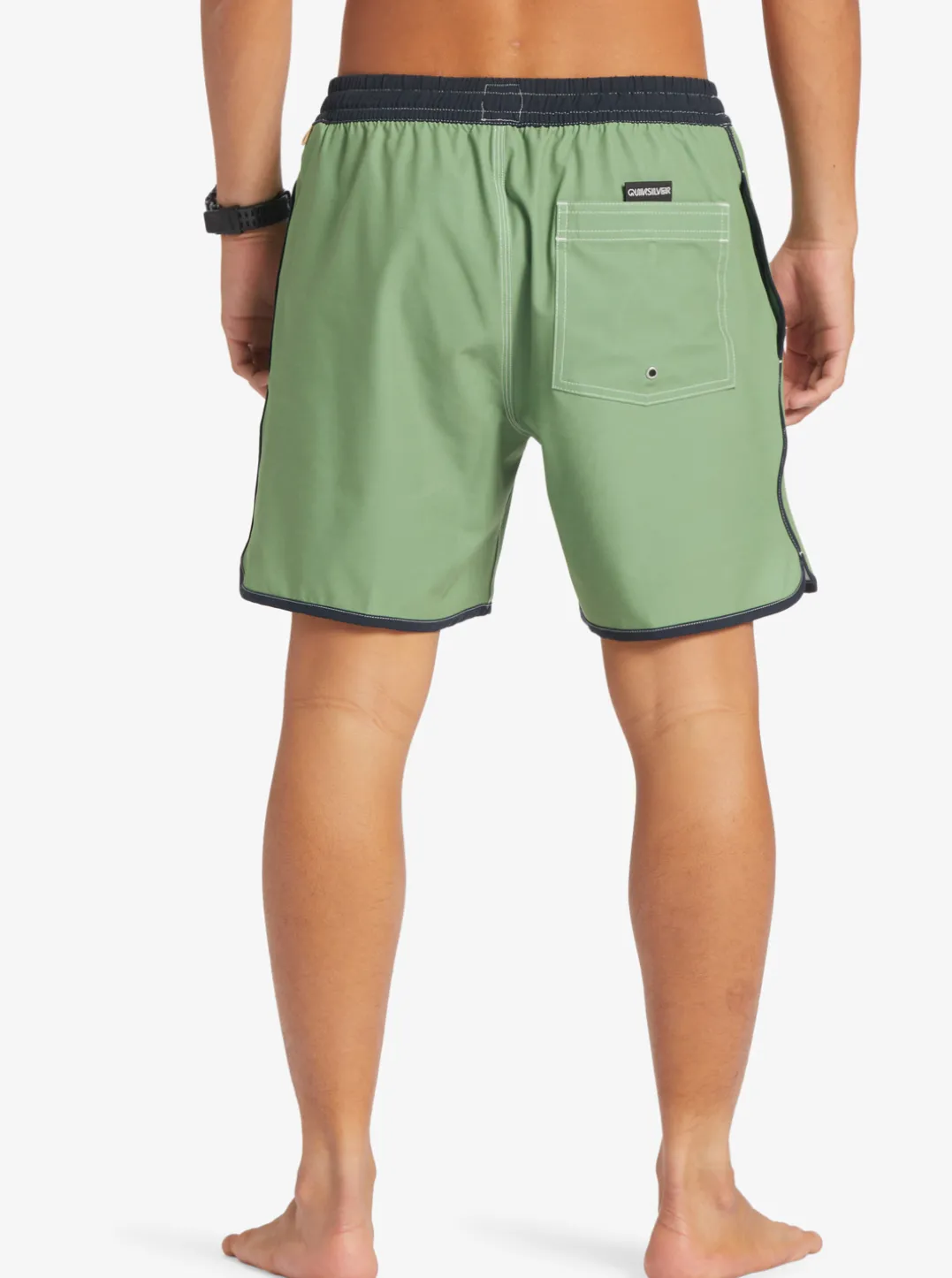 Mens Quiksilver Boardshorts|Original Scallop 17" Volleys