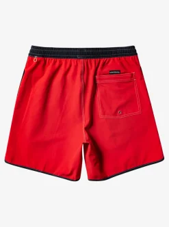 Mens Quiksilver Elastic Waist|Original Scallop 17" Volleys