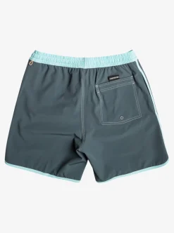 Mens Quiksilver Elastic Waist|Original Scallop 17" Volleys