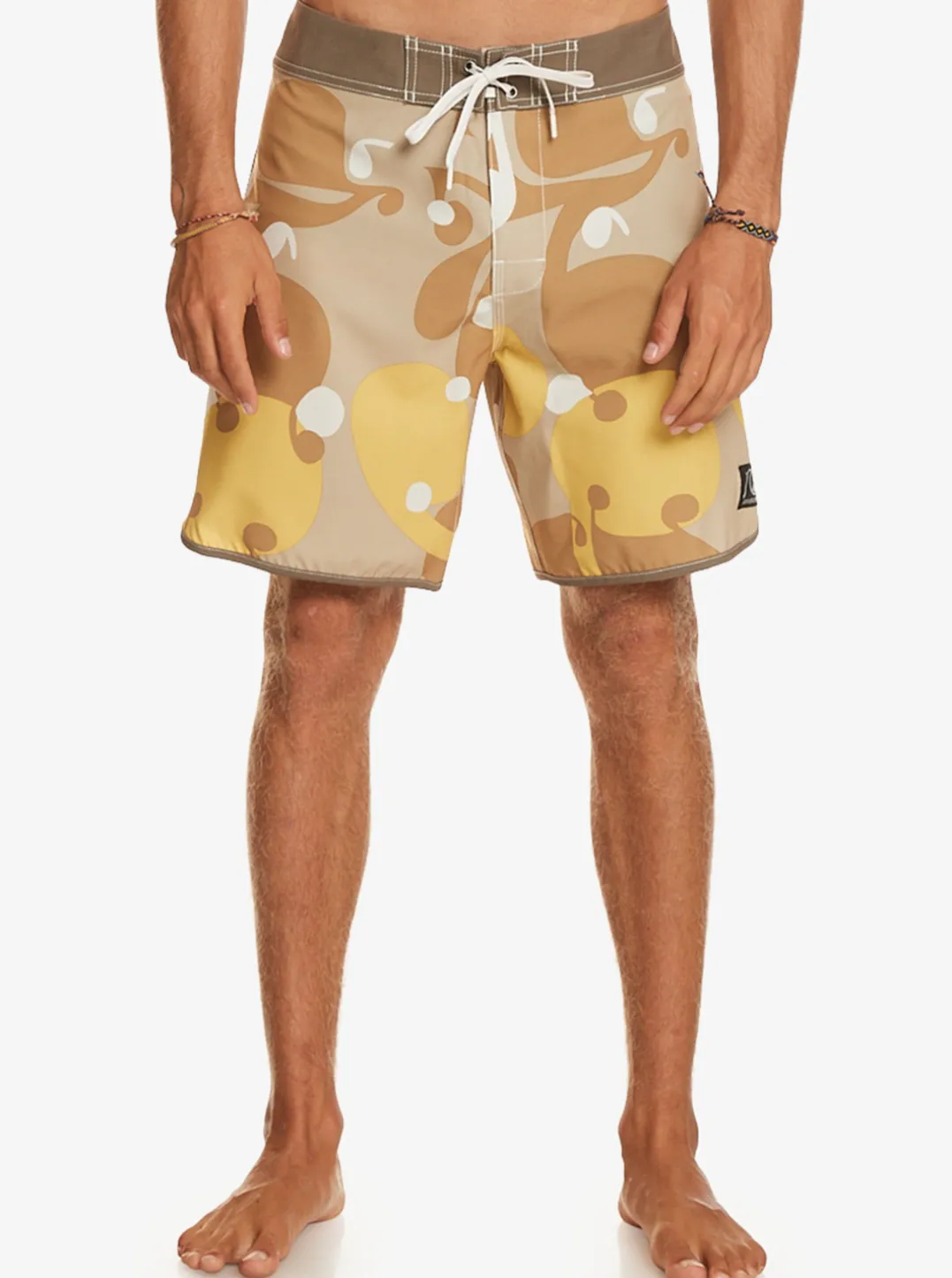 Mens Quiksilver Boardshorts|Original Scallop Andy Y Andy 18" Boardshorts