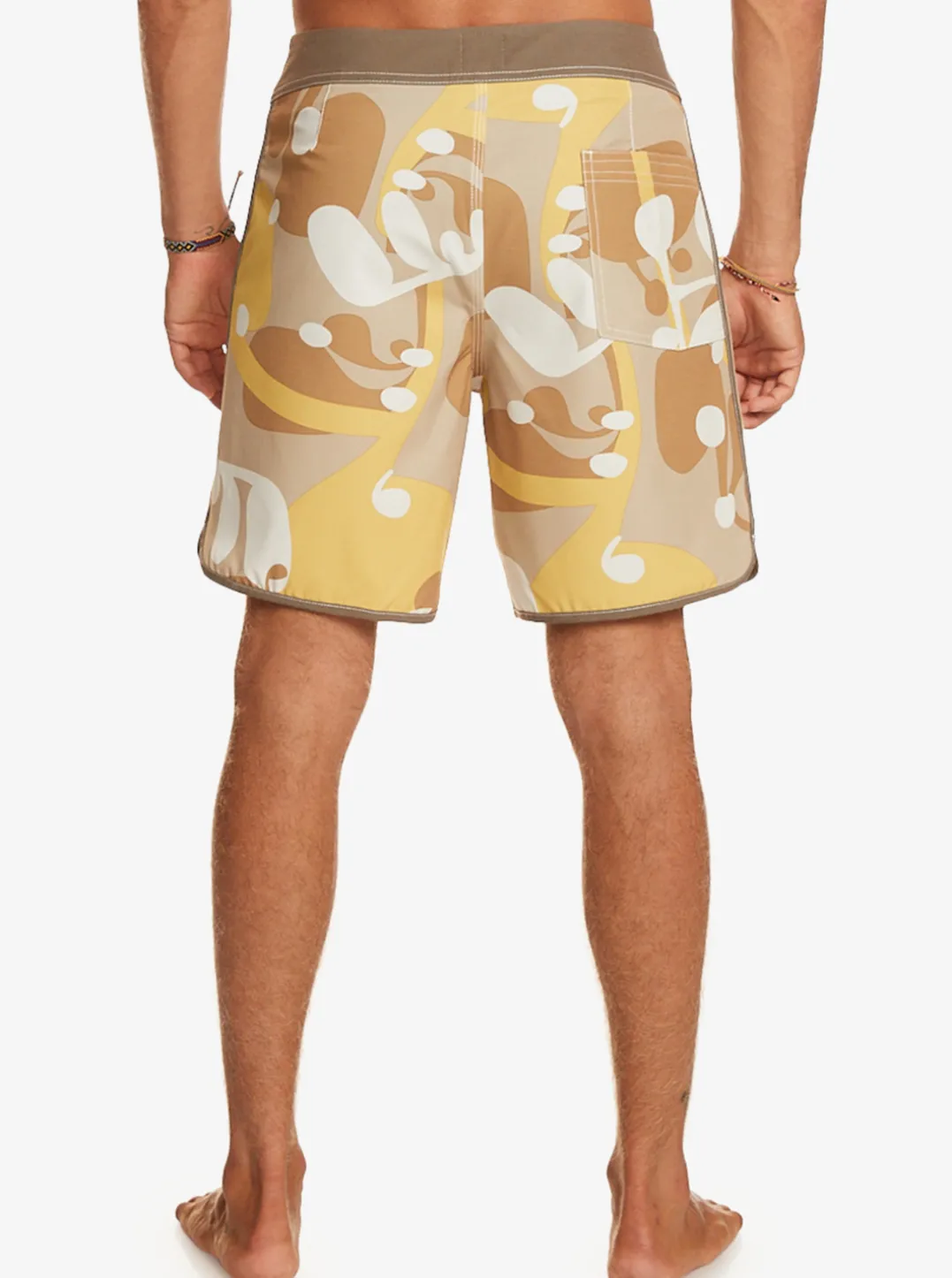 Mens Quiksilver Boardshorts|Original Scallop Andy Y Andy 18" Boardshorts