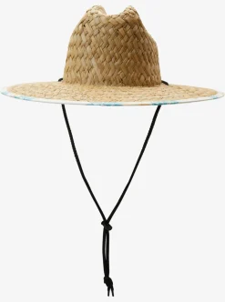 Mens Quiksilver Hats|Outsider Straw Lifeguard Hat