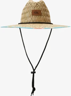 Mens Quiksilver Hats|Outsider Straw Lifeguard Hat