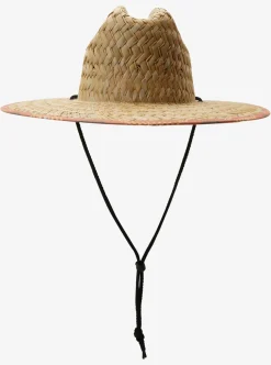 Mens Quiksilver Hats|Outsider Straw Lifeguard Hat