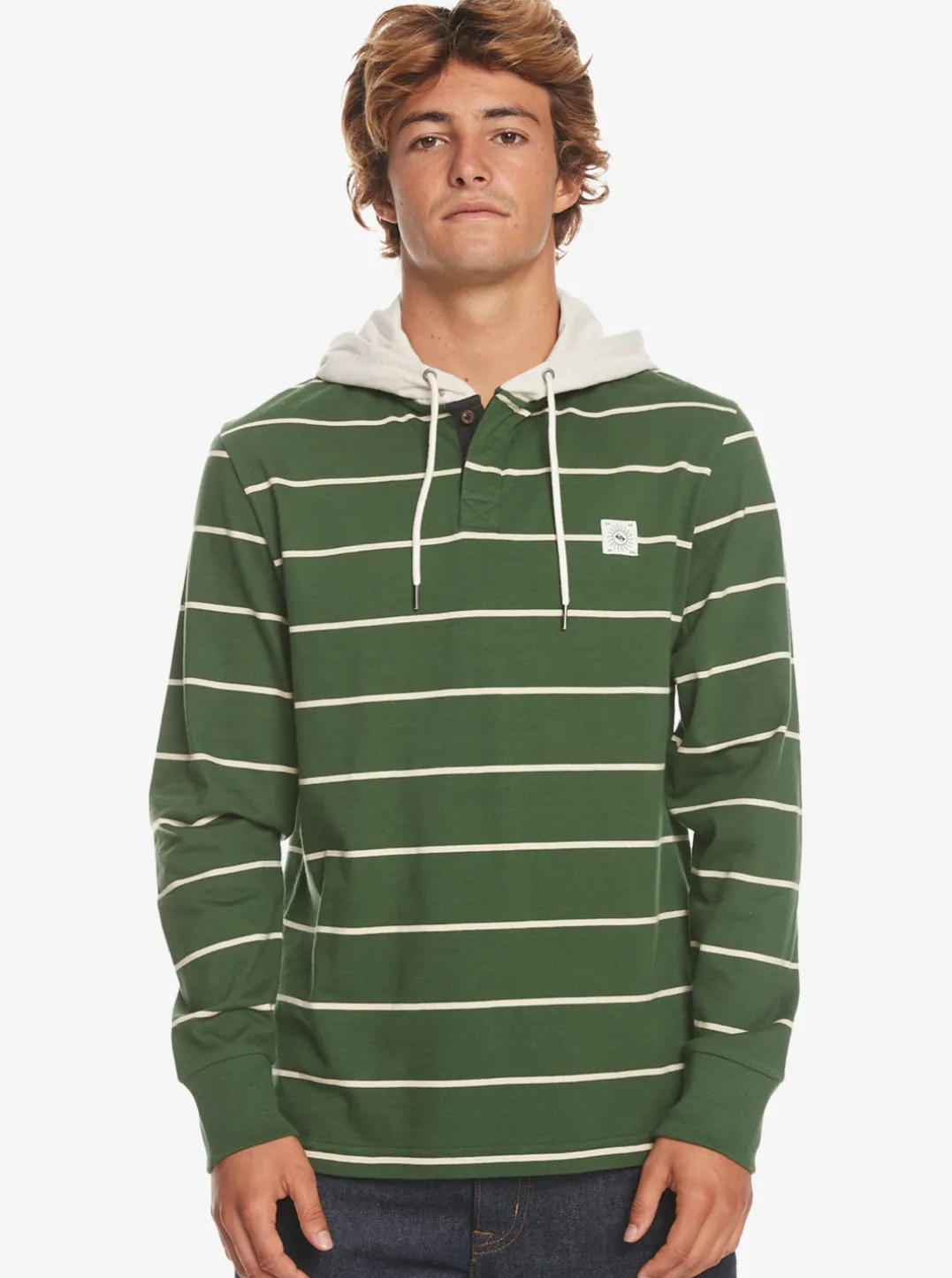 Mens Quiksilver Tees|Palisades Hooded T-Shirt