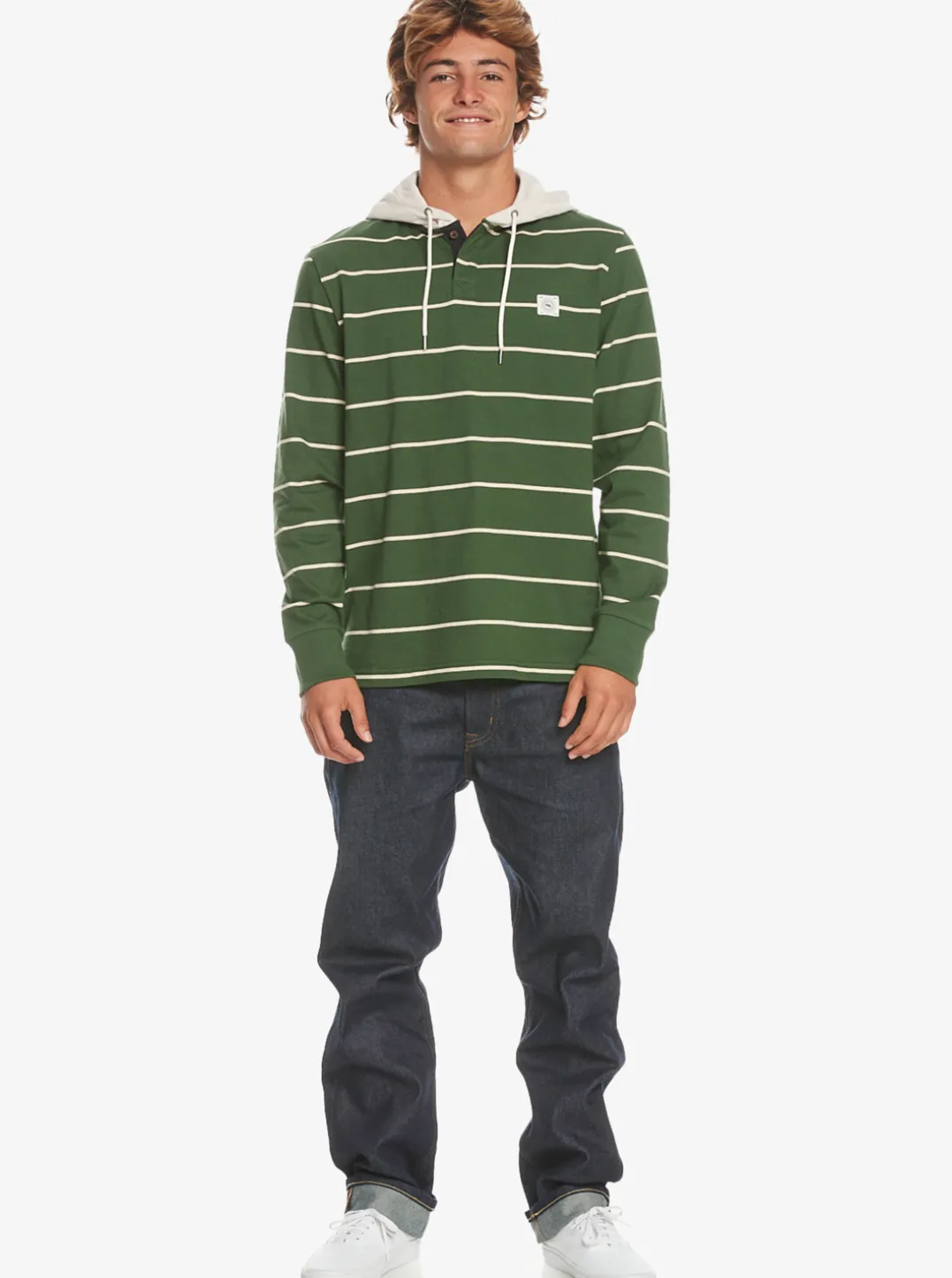 Mens Quiksilver Tees|Palisades Hooded T-Shirt